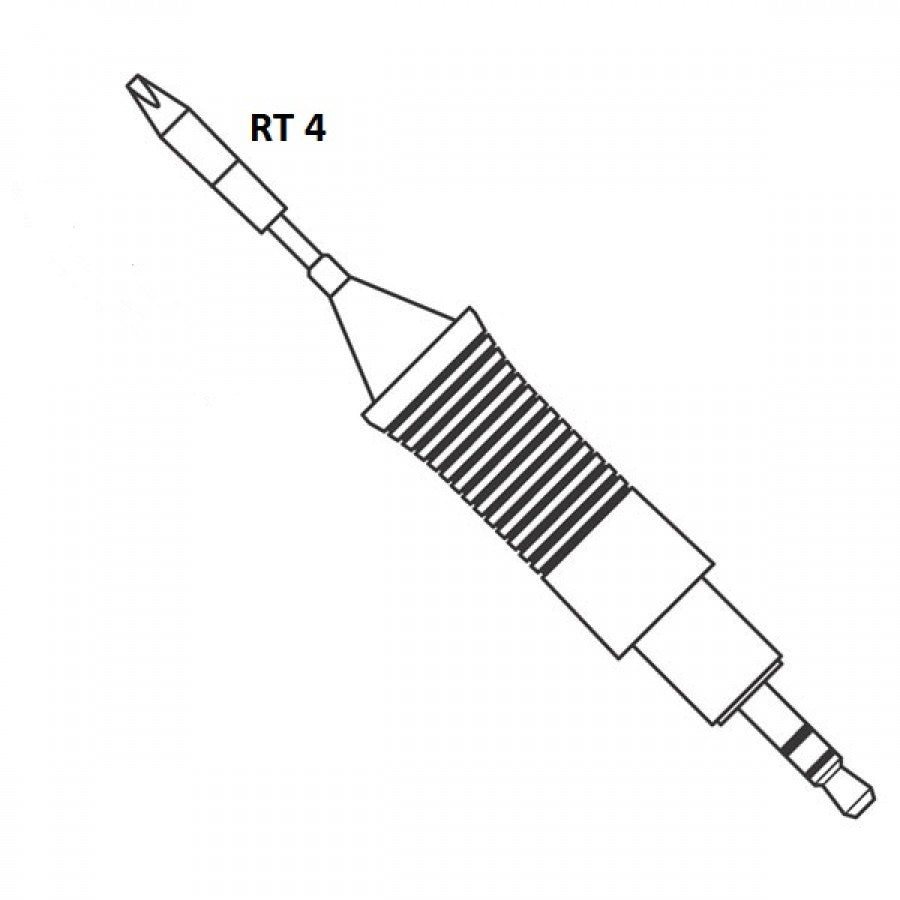 RT4 - Chisel tip - 1.5 mm / 0.4 mm (GW-RT4) RT4 - Chisel tip - 1.5 mm / 0.4 mm (GW-RT4)